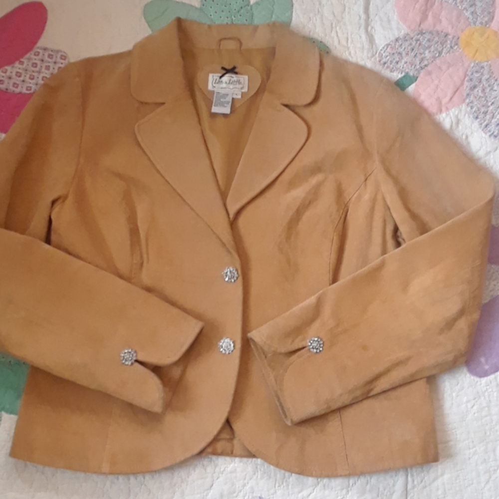 * Live a little suede  jacket